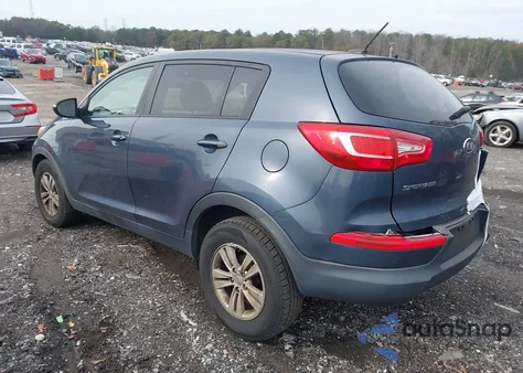 2011 Kia Sportage Lx z USA, uszkodzony, nr VIN KNDPB3A28B7047376
